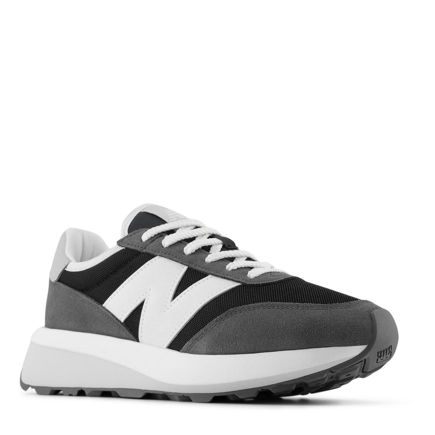 New Balance NB 370 Mens Black/Gry/Wht