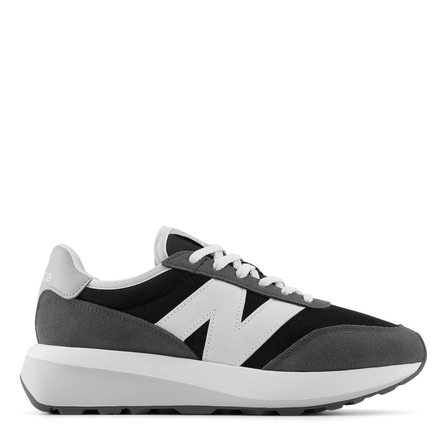 New Balance NB 370 Mens Black/Gry/Wht