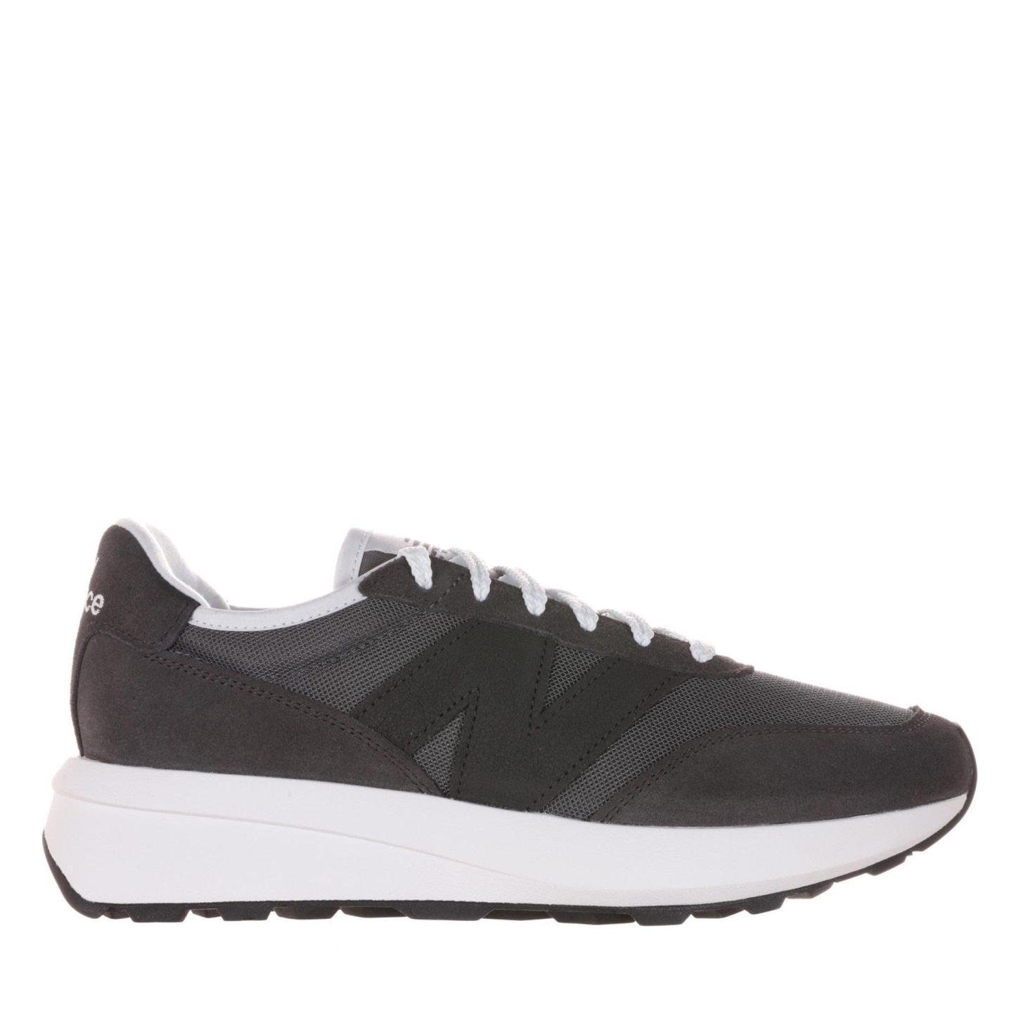 New Balance NB 370 Mens Castlerock/Blk