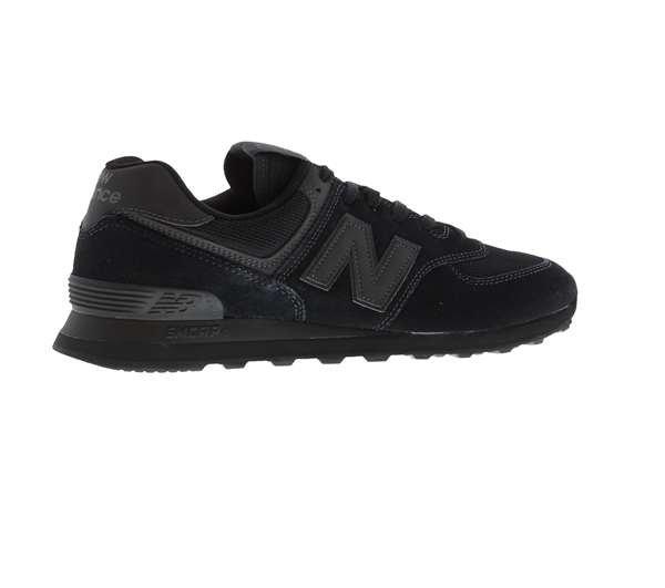 New Balance NB 574 Mens Black Mono