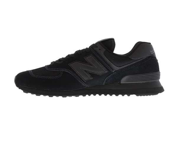 New Balance NB 574 Mens Black Mono