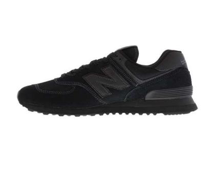 New Balance NB 574 Mens Black Mono
