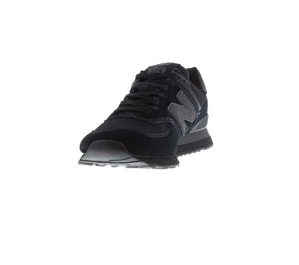 New Balance NB 574 Mens Black Mono