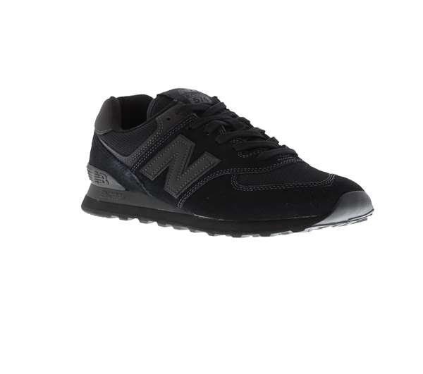 New Balance NB 574 Mens Black Mono