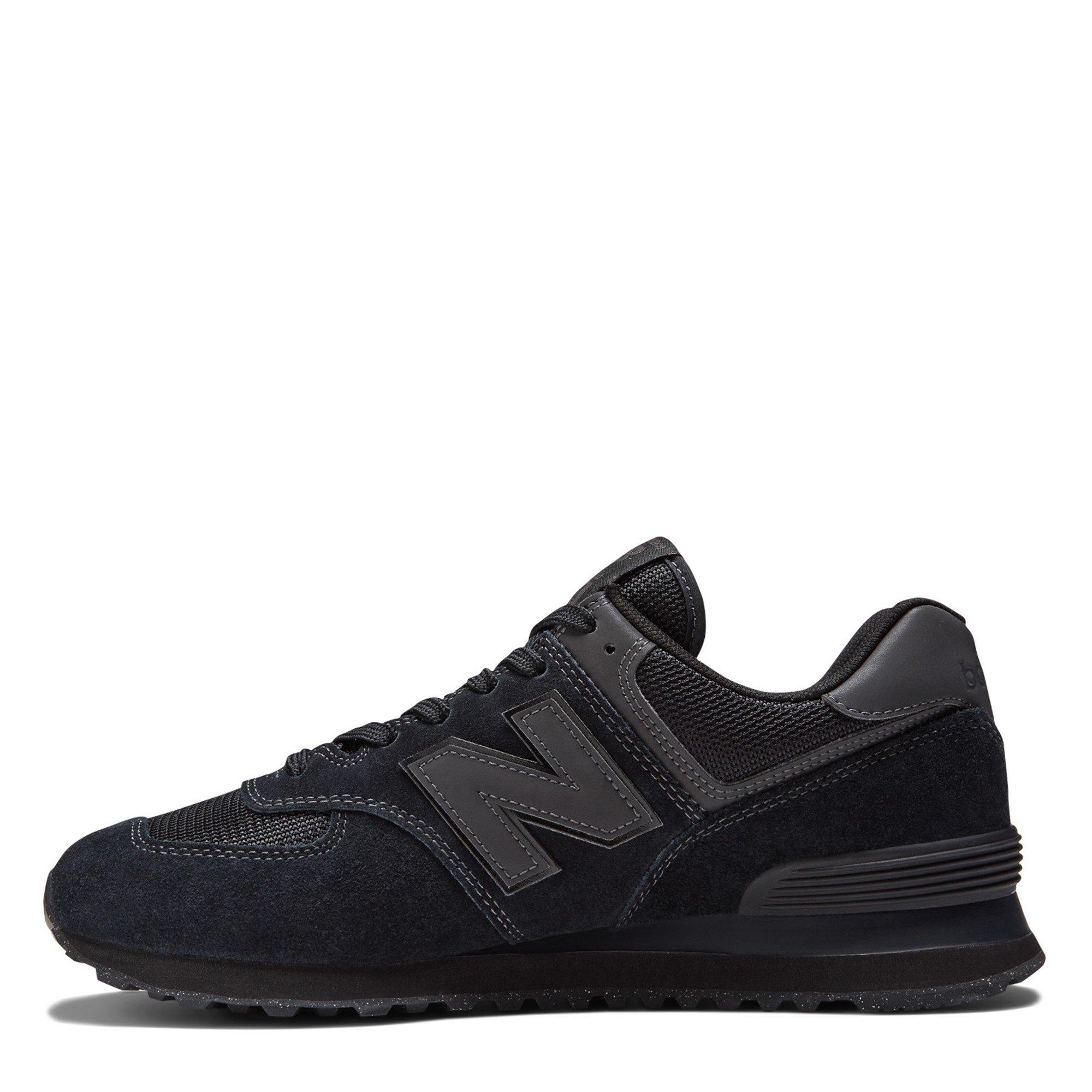 New Balance NB 574 Mens Black Mono