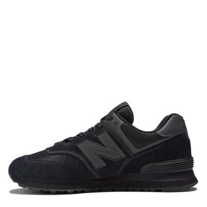 New Balance NB 574 Mens Black Mono