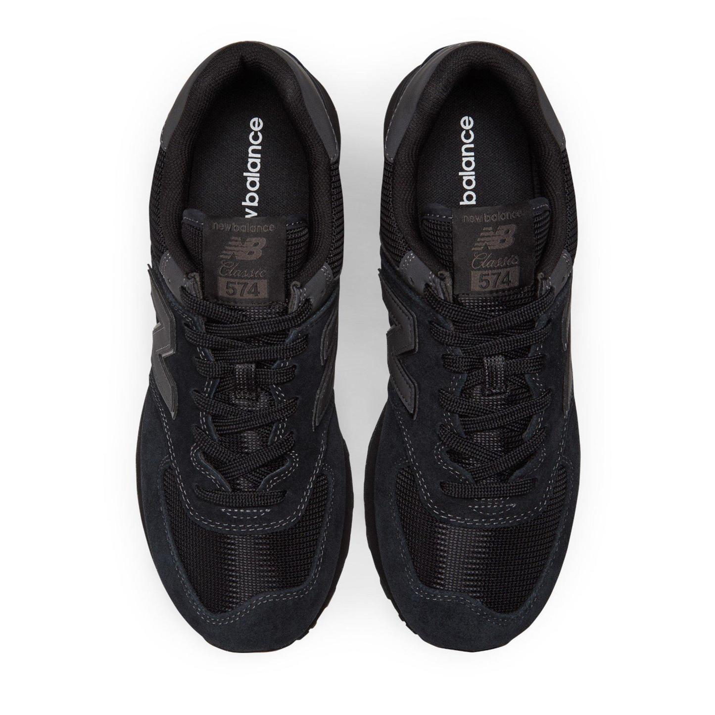 New Balance NB 574 Mens Black Mono