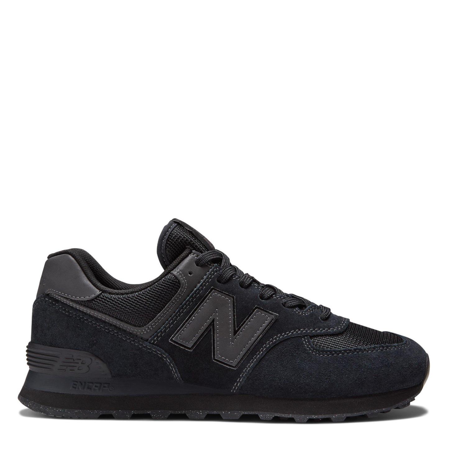 New Balance NB 574 Mens Black Mono