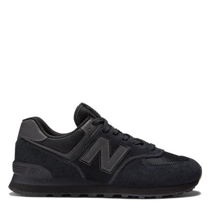 New Balance NB 574 Mens Black Mono