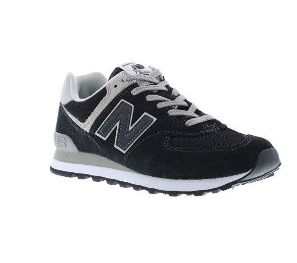 New Balance NB 574 Mens Black/White