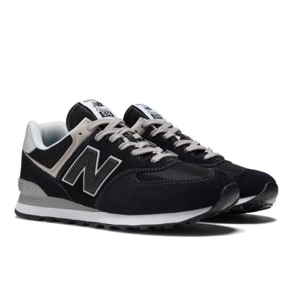 New Balance NB 574 Mens Black/White