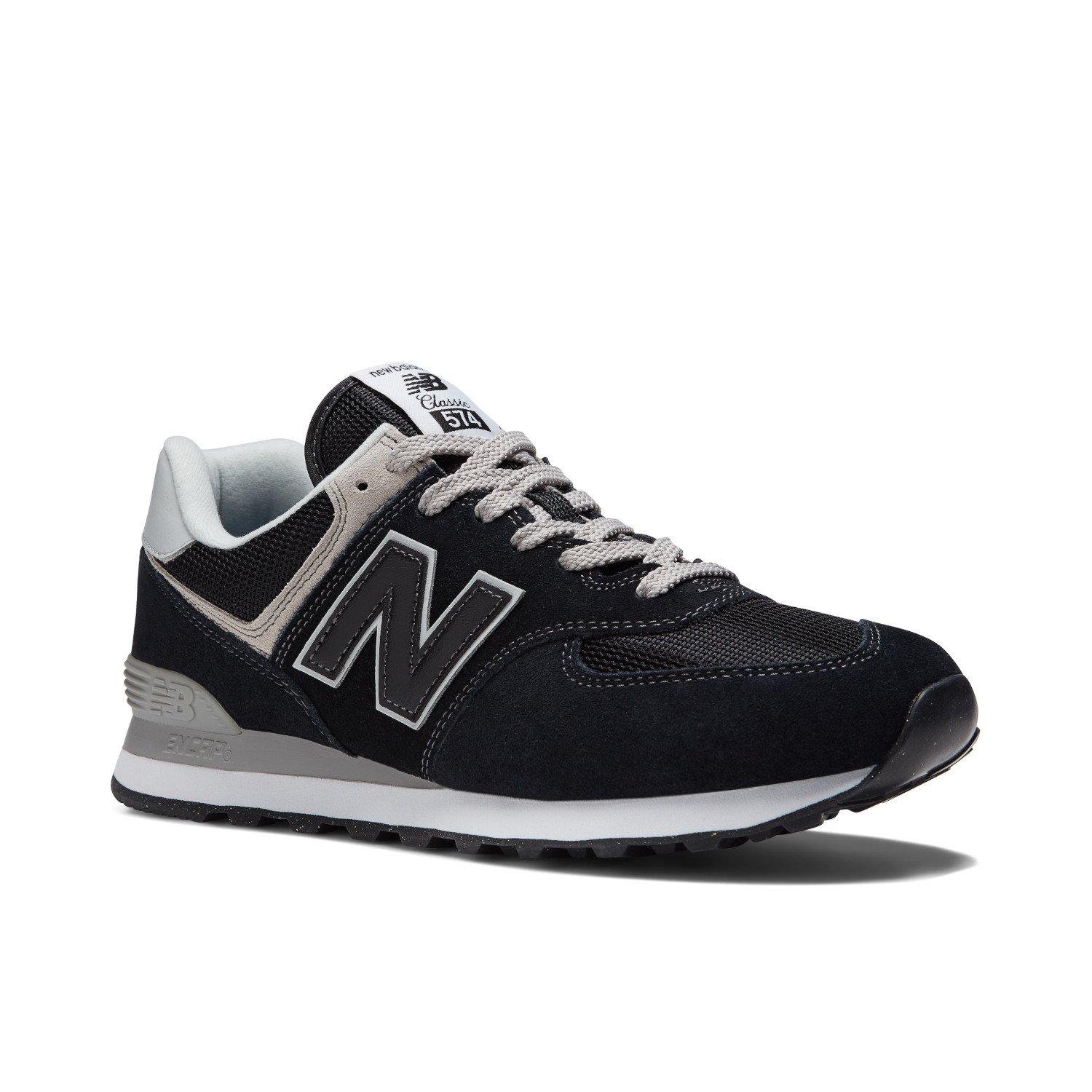 New Balance NB 574 Mens Black/White