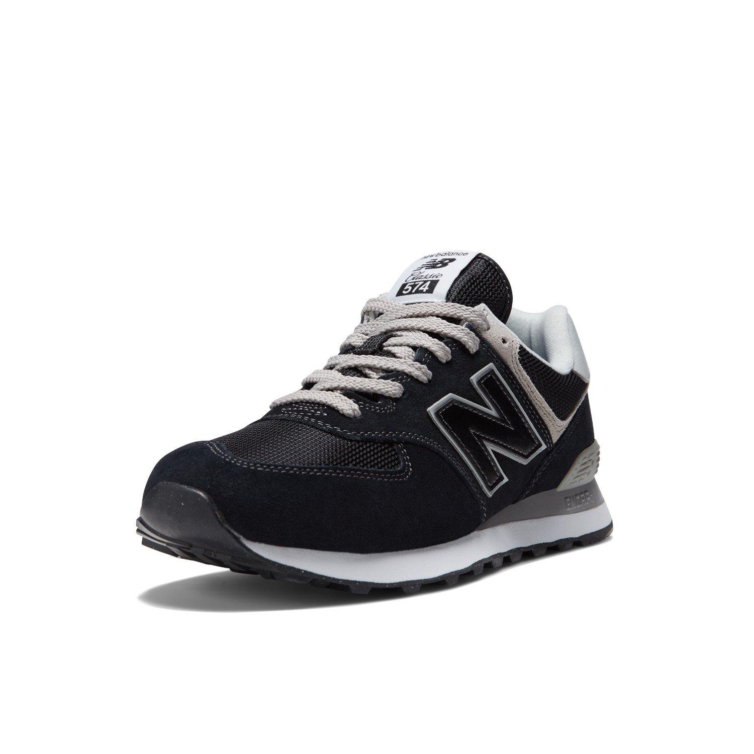New Balance NB 574 Mens Black/White