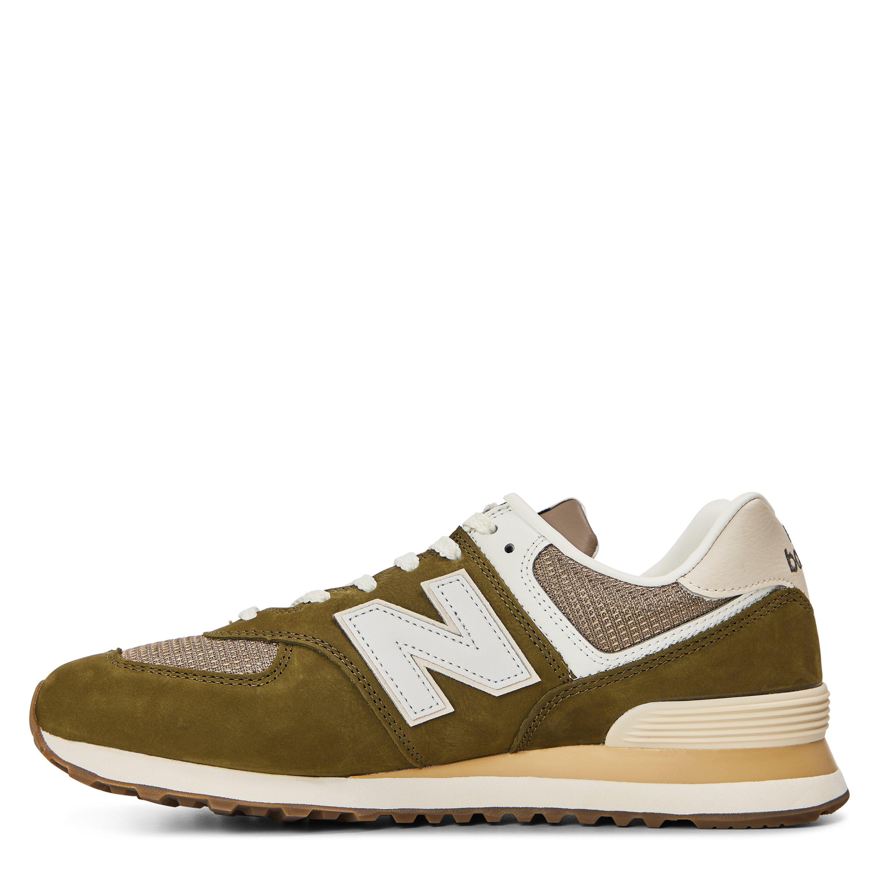 New Balance NB 574 Mens Calcium/Silver