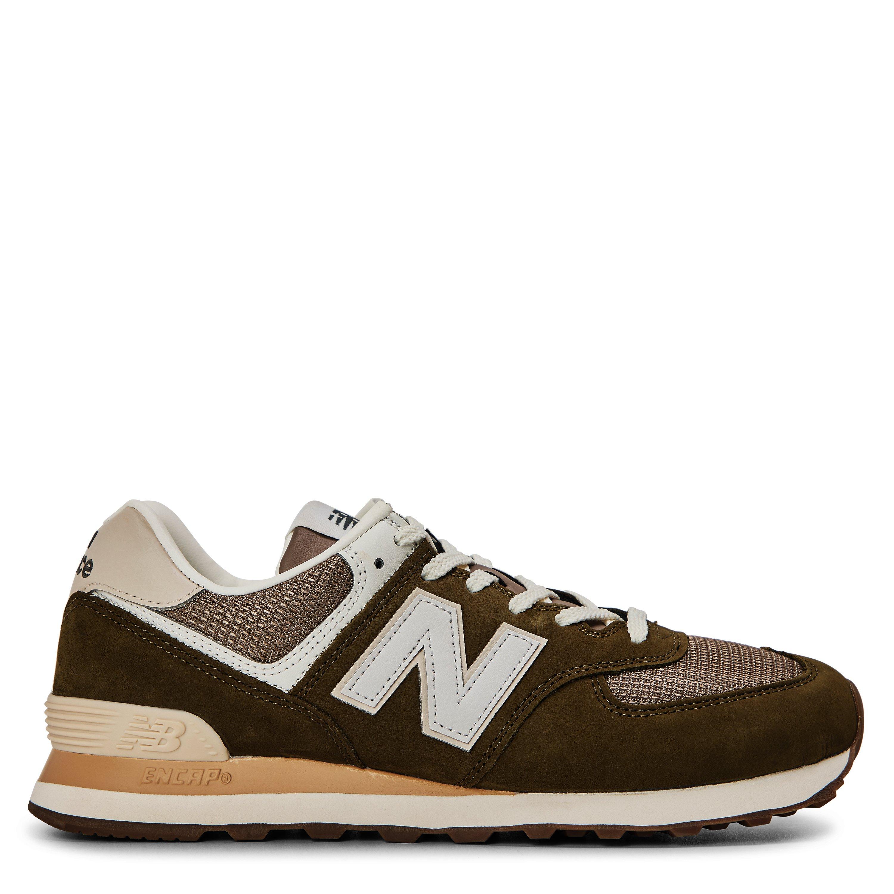 New Balance NB 574 Mens Calcium/Silver