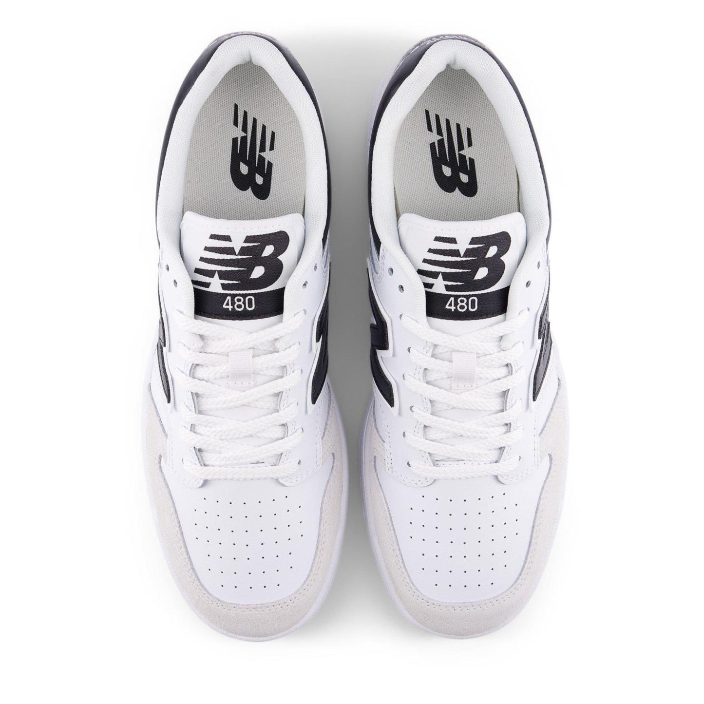 New Balance NB 480 Mens White/Black