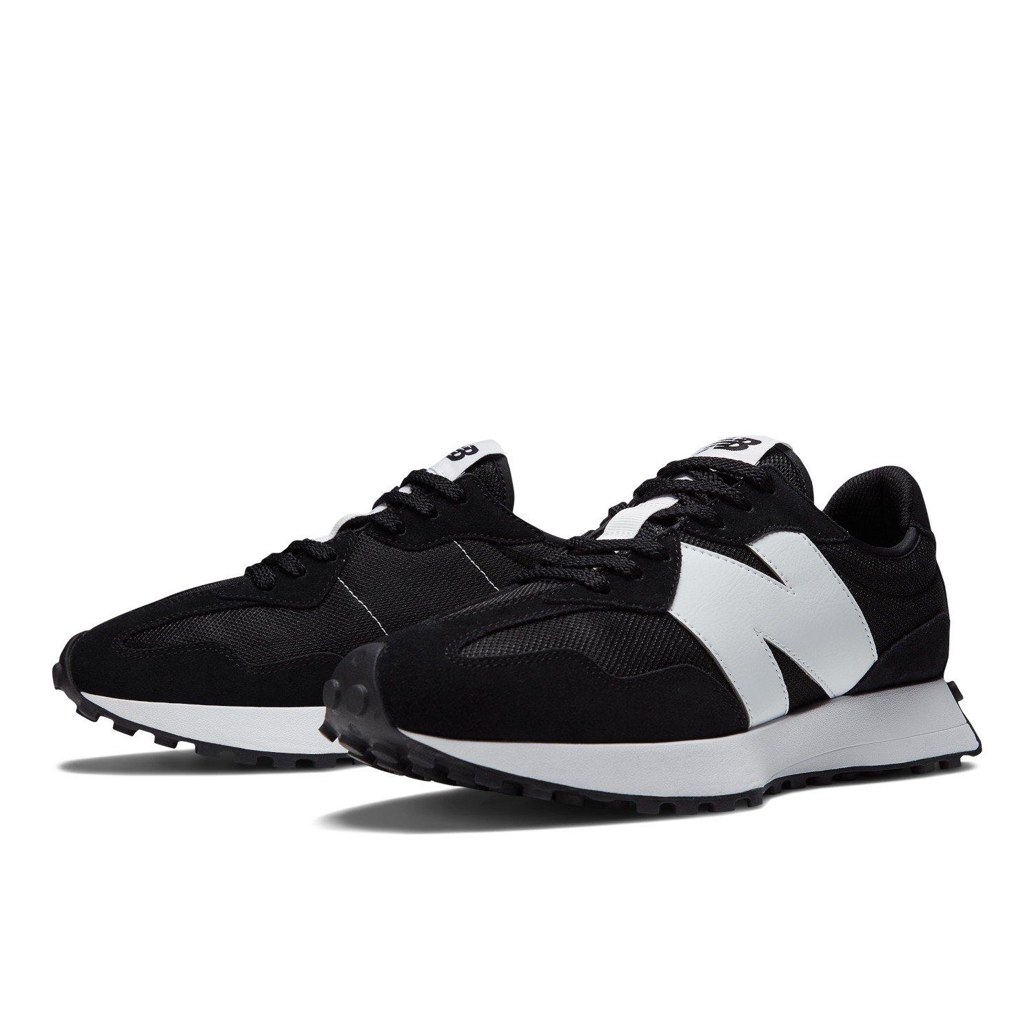 New Balance NB 327 Mens Black/White