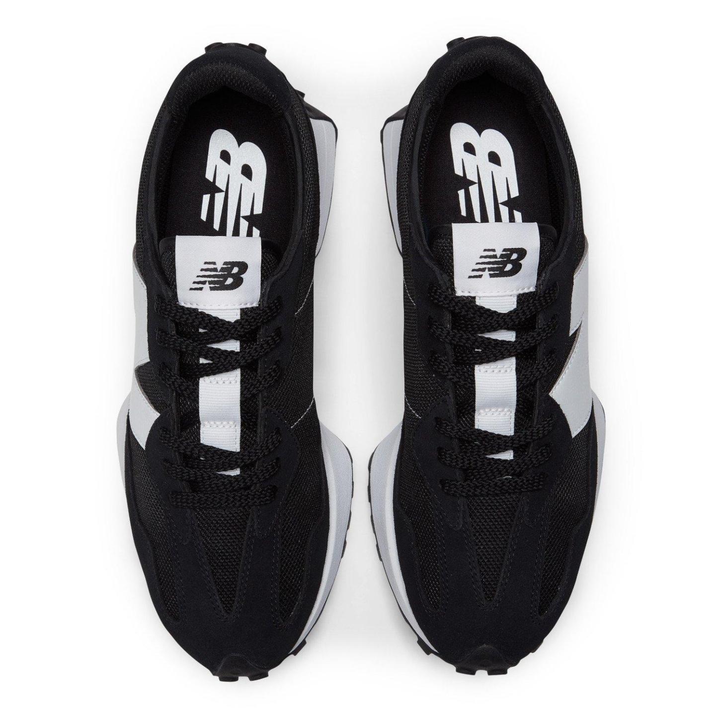 New Balance NB 327 Mens Black/White