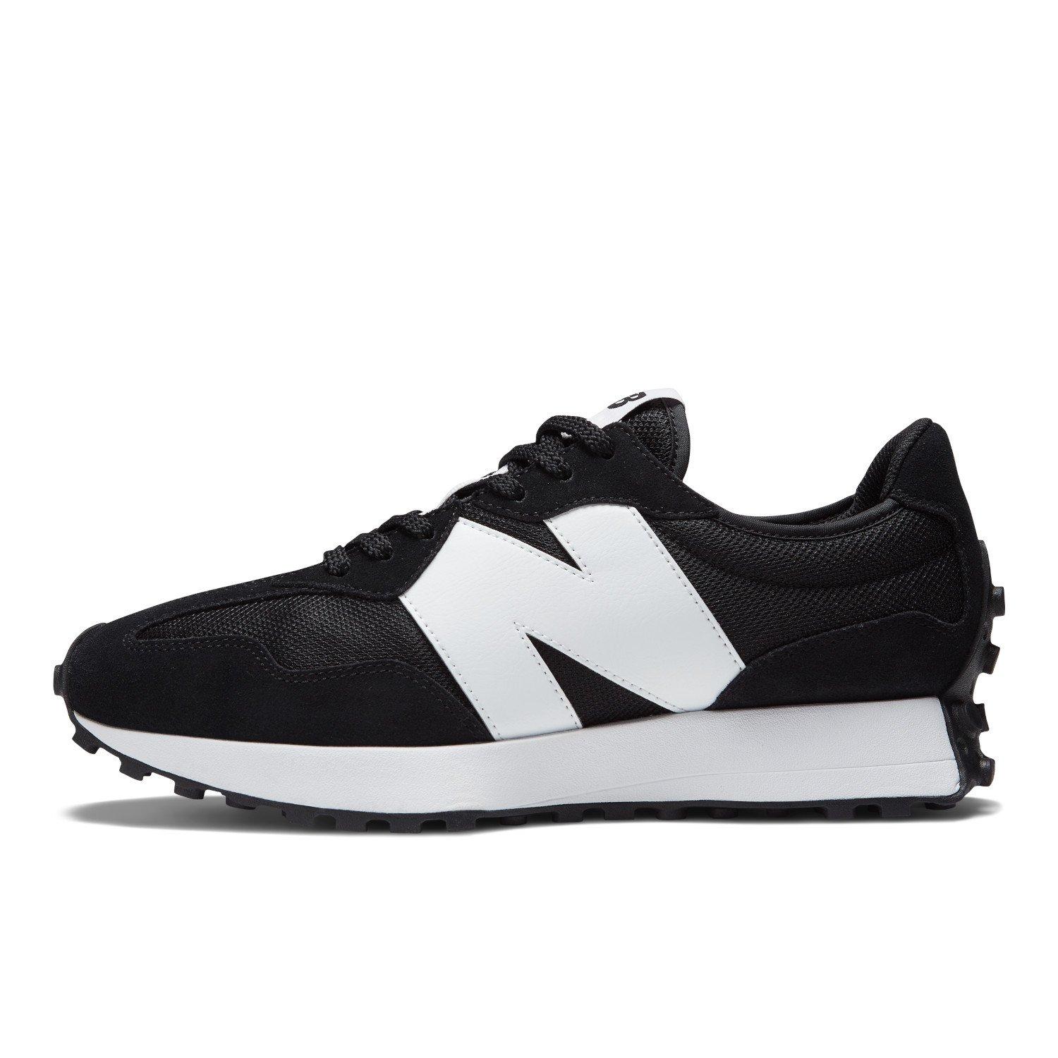 New Balance NB 327 Mens Black/White