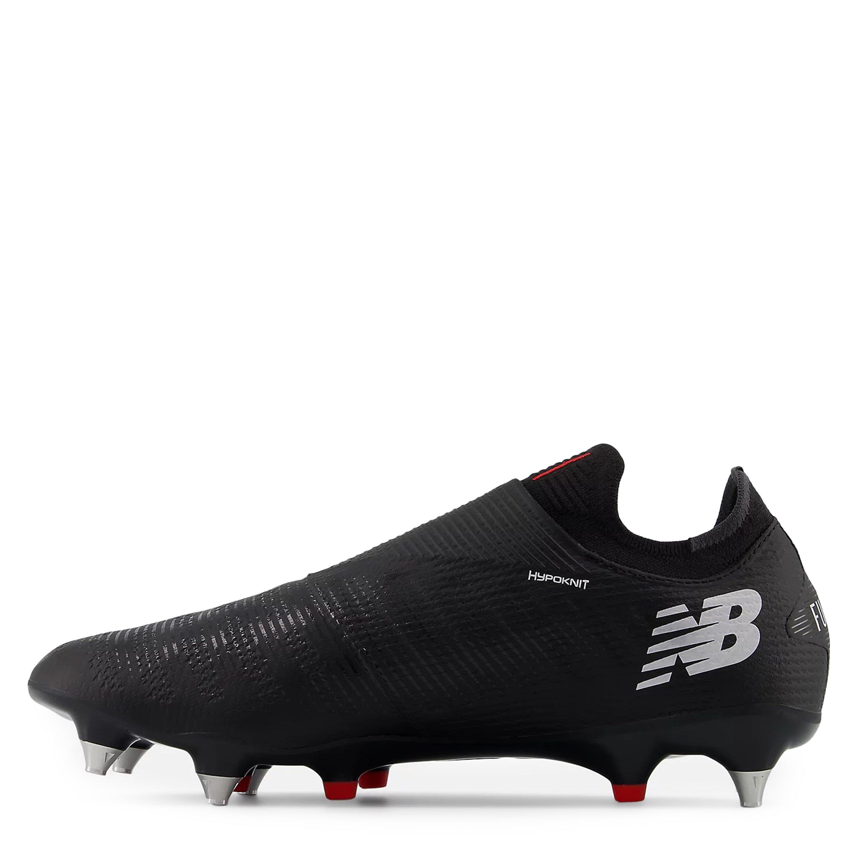 New Balance Furon V7+ Pro Soft Ground Football Boots Black/White