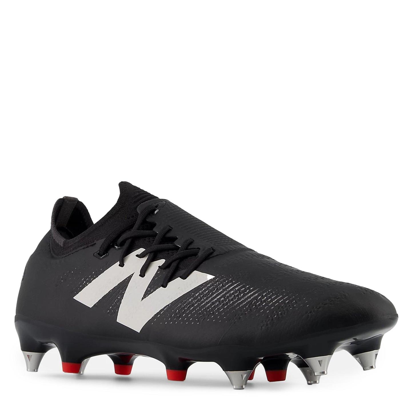 New Balance Furon V7+ Pro Soft Ground Football Boots Black/White