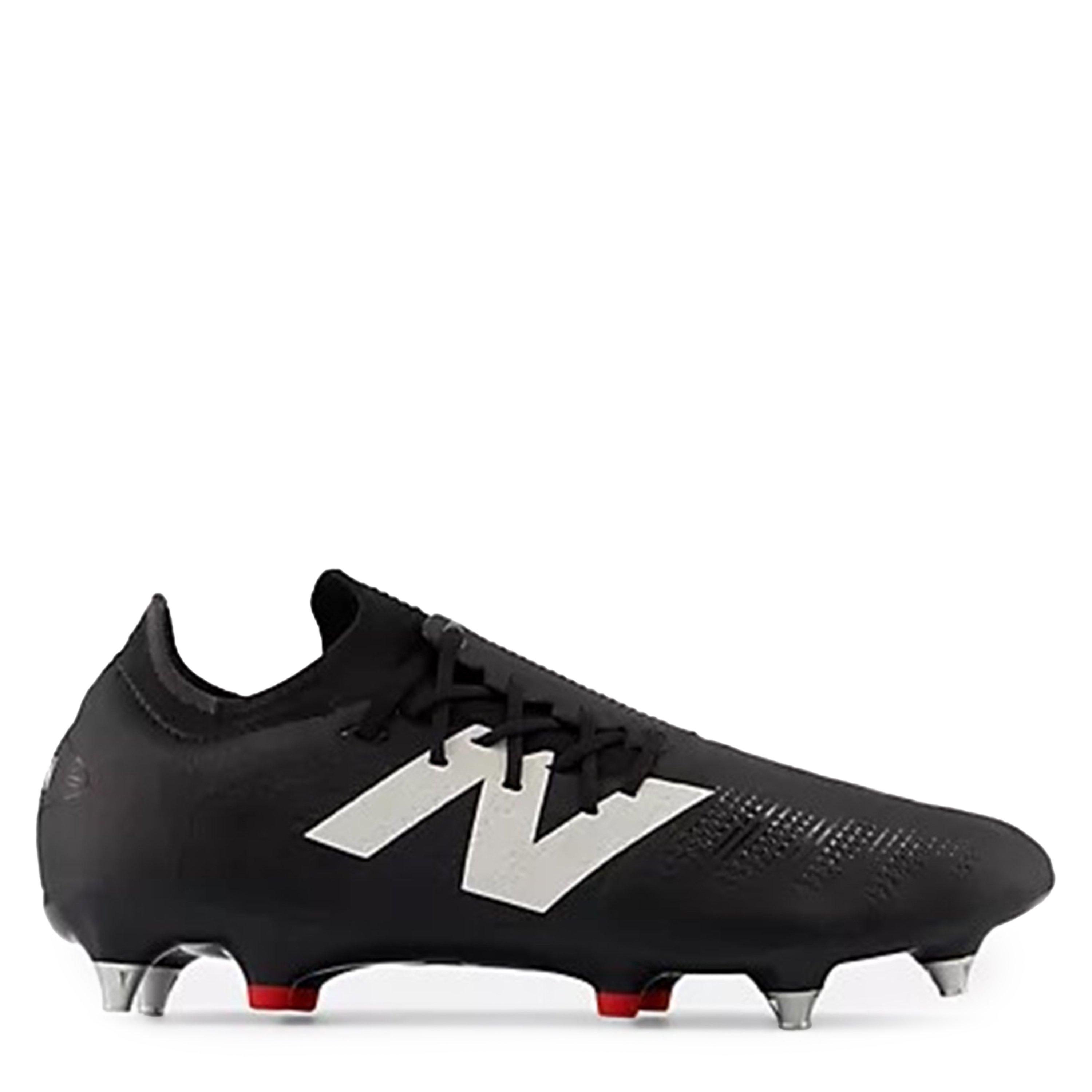 New Balance Furon V7+ Pro Soft Ground Football Boots Black/White