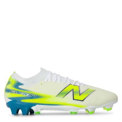 New Balance Men's Furon .3 Firm Ground Football Boots White/Lime