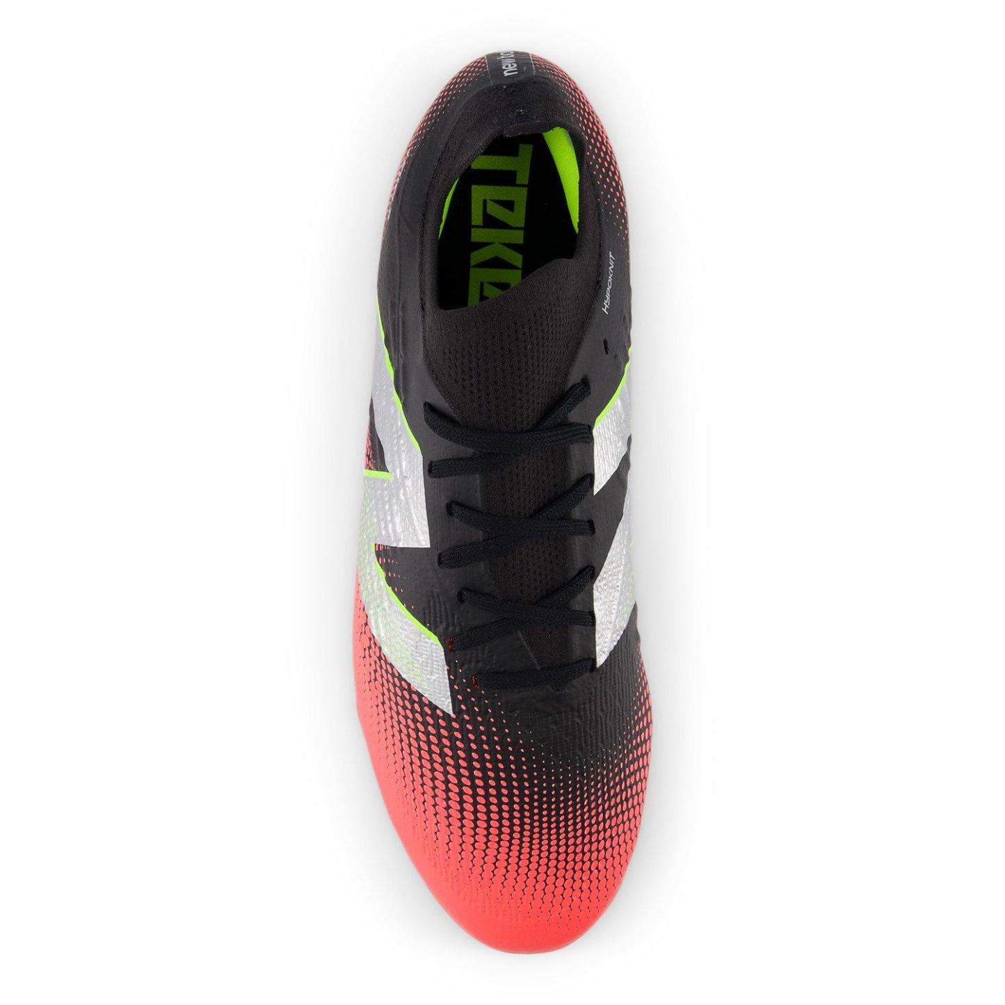 New Balance Tekela V4+ Magia Firm Ground Football Boots Black/Red