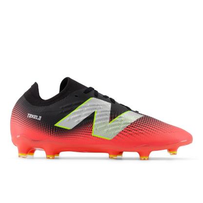 New Balance Tekela V4+ Magia Firm Ground Football Boots Black/Red