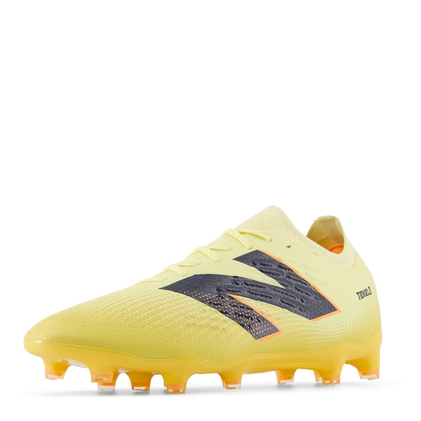 New Balance Tekela V4+ Magia Firm Ground Football Boots Orange/Black
