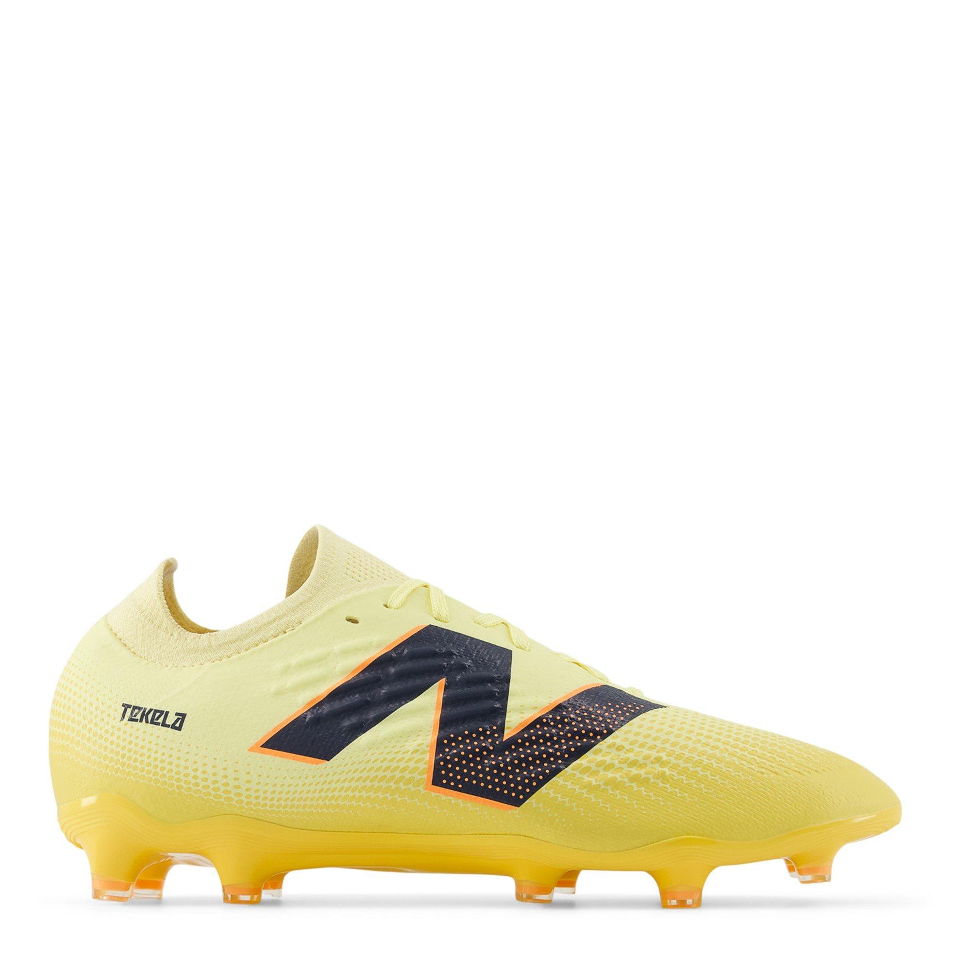 New Balance Tekela V4+ Magia Firm Ground Football Boots Orange/Black