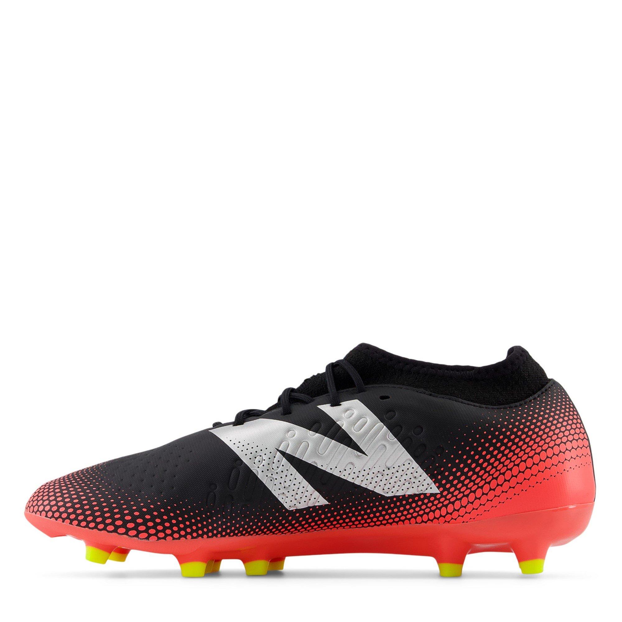 New Balance Tekela 4+ Magique Firm Ground Football Boots Black/Red