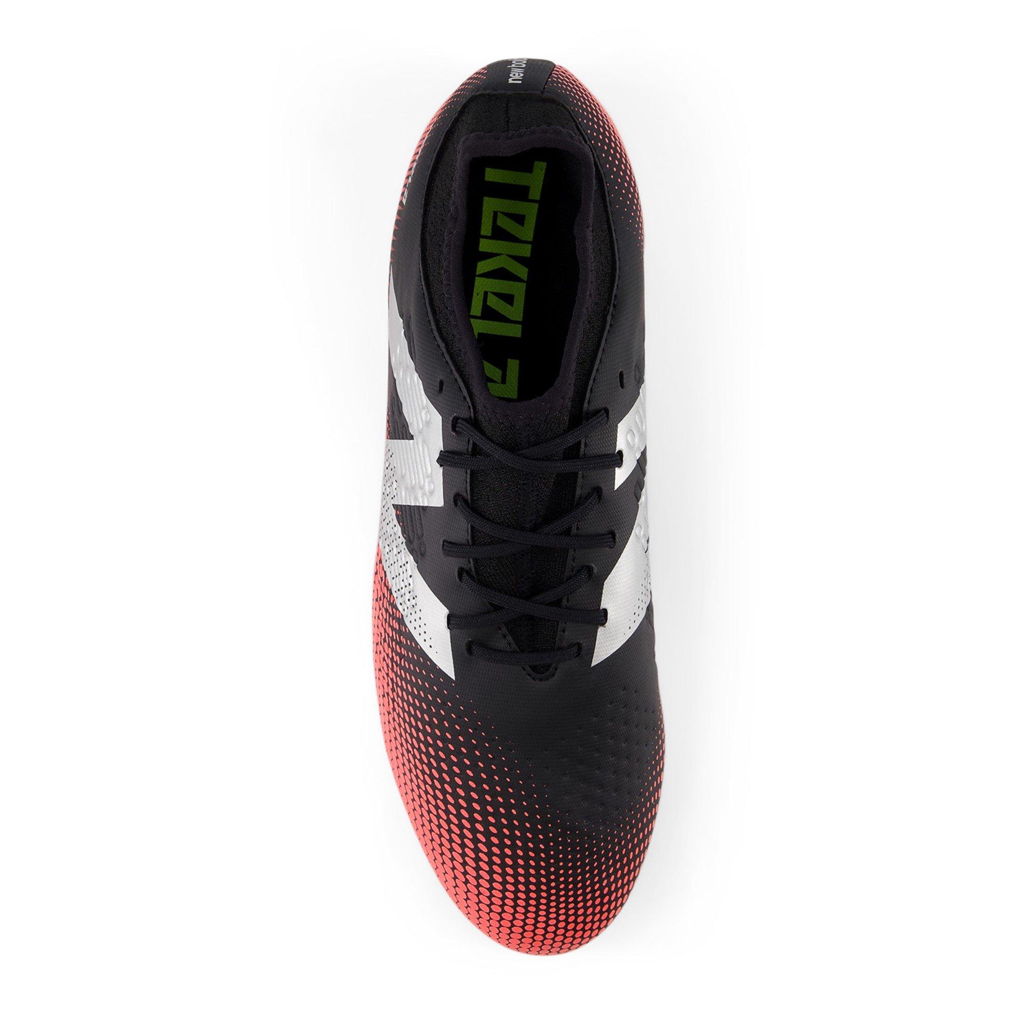 New Balance Tekela 4+ Magique Firm Ground Football Boots Black/Red