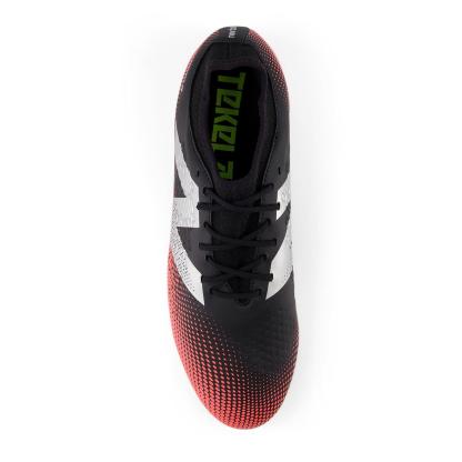 New Balance Tekela 4+ Magique Firm Ground Football Boots Black/Red