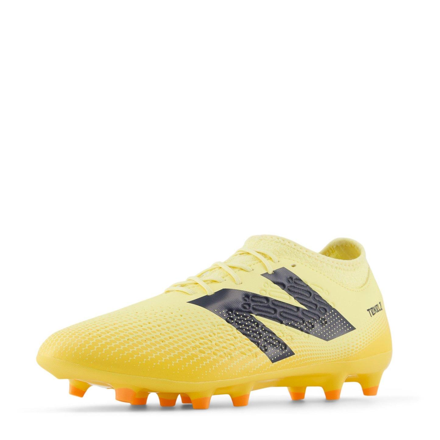 New Balance Tekela 4+ Magique Firm Ground Football Boots Orange/Black