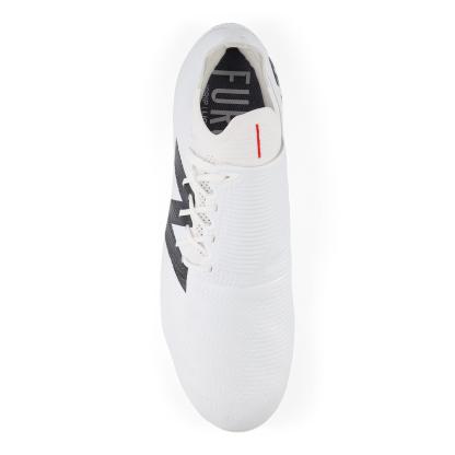 New Balance NewBalance Furon V7+ Pro Firm Ground Football Boots White/Black