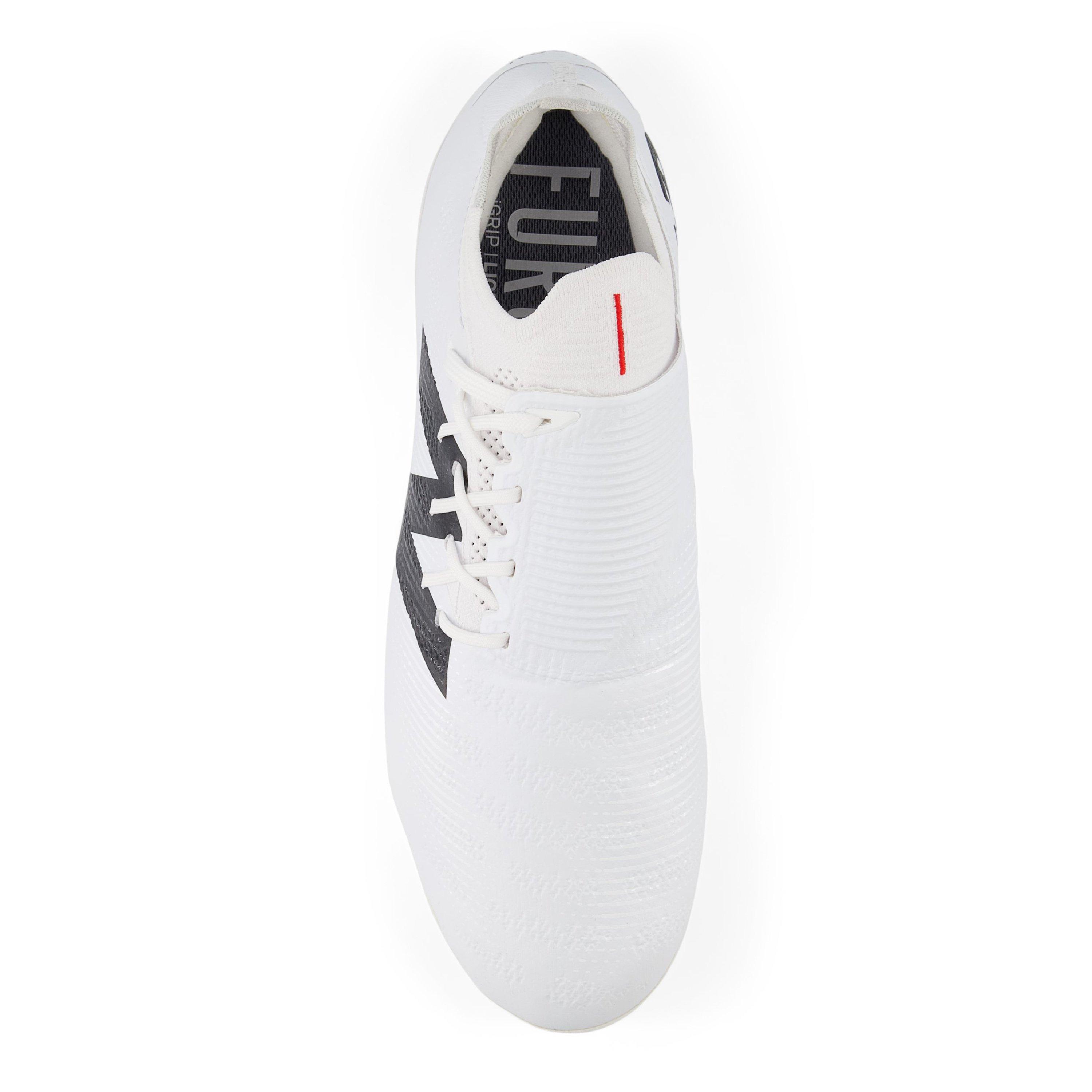 New Balance NewBalance Furon V7+ Pro Firm Ground Football Boots White/Black