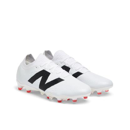 New Balance Tekela V4+ Pro Low Firm Ground Football Boots White/Black