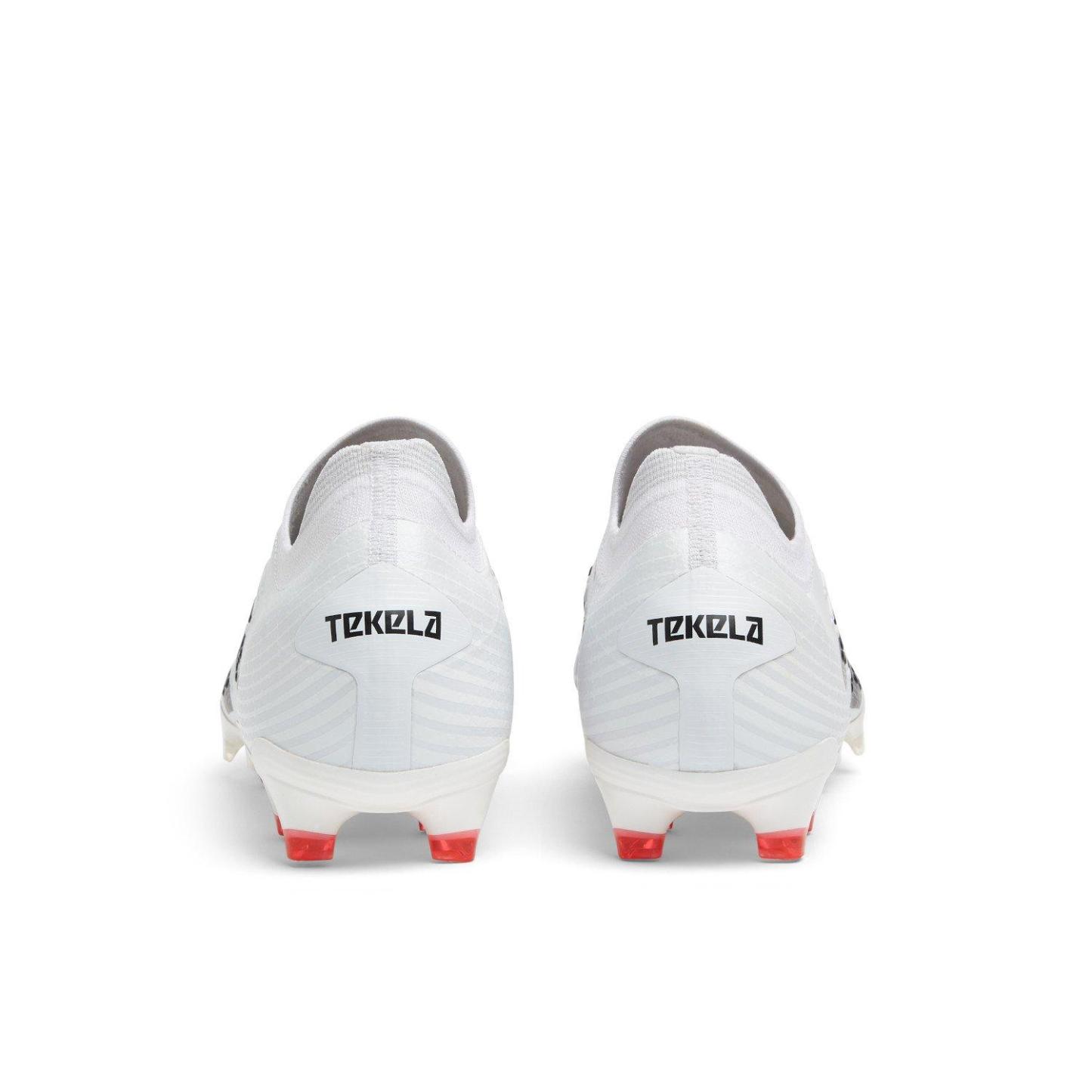 New Balance Tekela V4+ Pro Low Firm Ground Football Boots White/Black