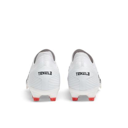 New Balance Tekela V4+ Pro Low Firm Ground Football Boots White/Black