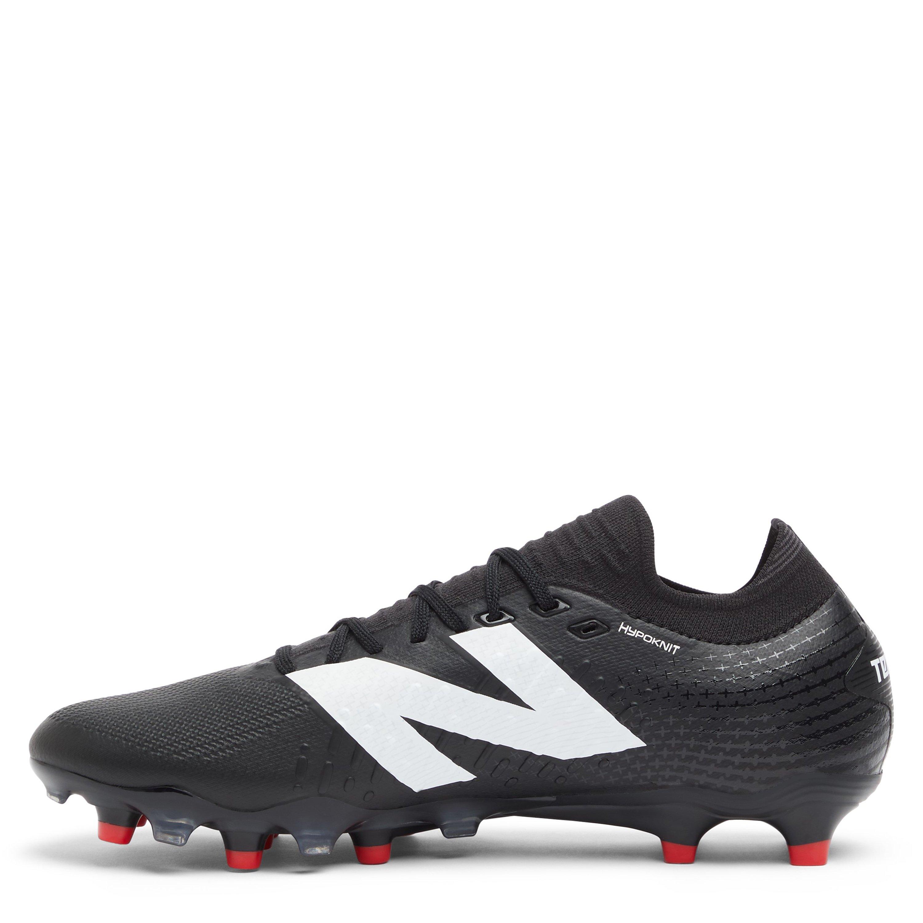 New Balance Tekela V4+ Pro Low Firm Ground Football Boots Black/White