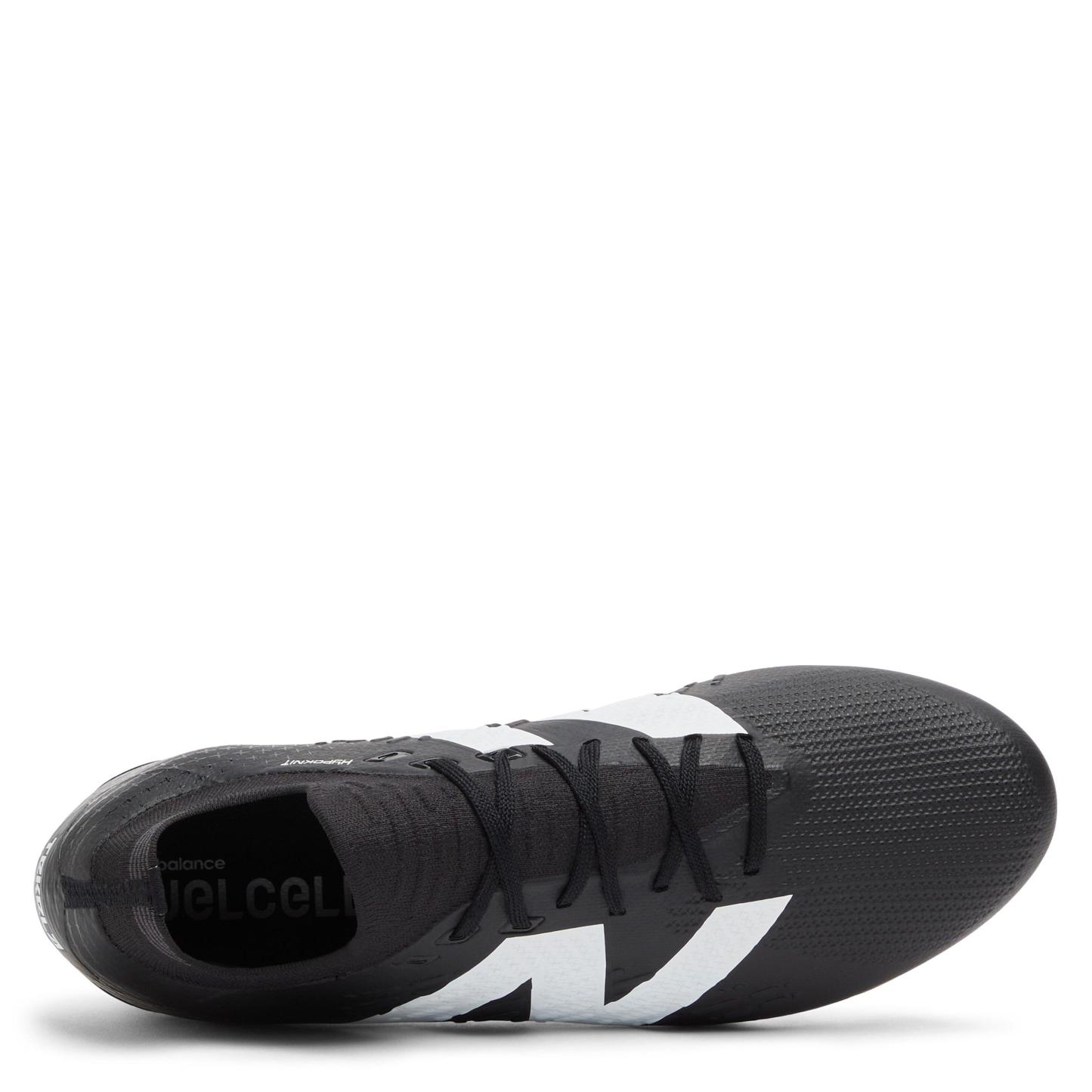 New Balance Tekela V4+ Pro Low Firm Ground Football Boots Black/White