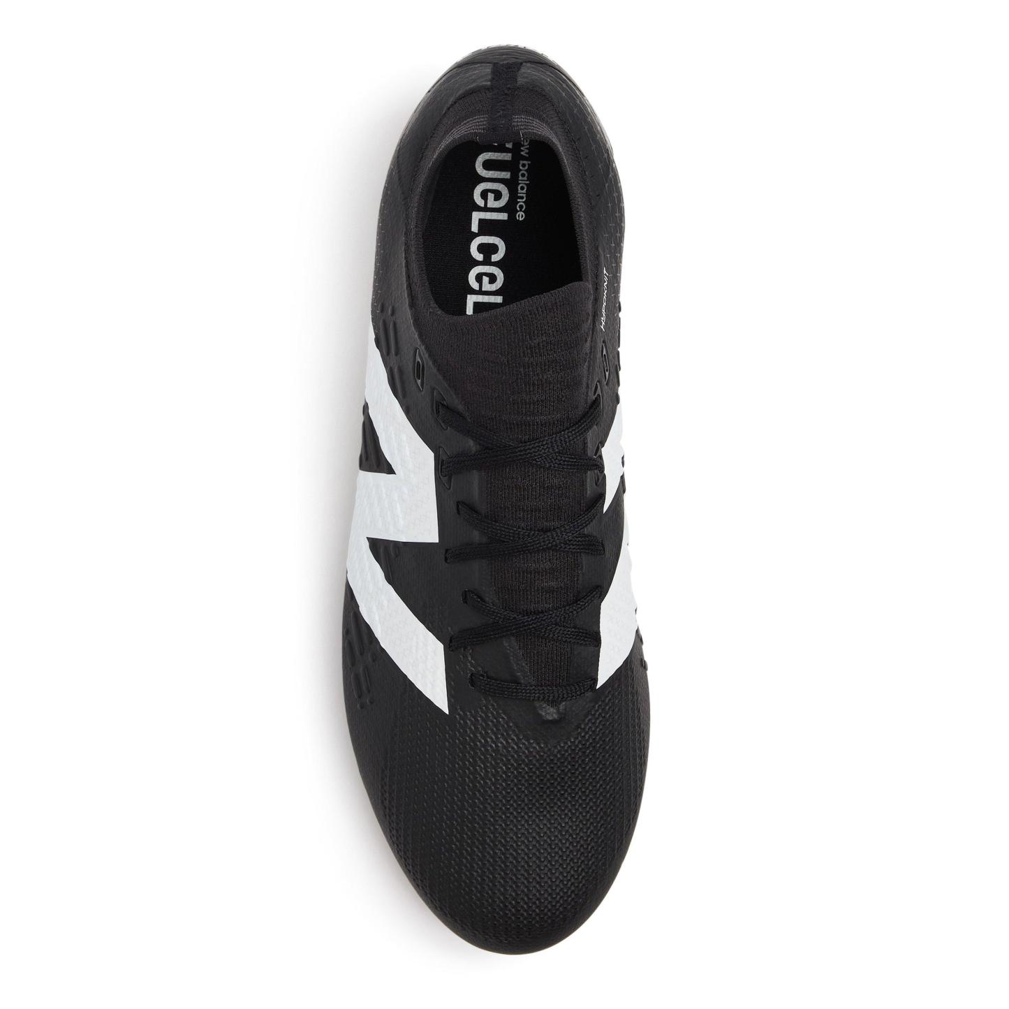 New Balance Tekela V4+ Pro Low Firm Ground Football Boots Black/White