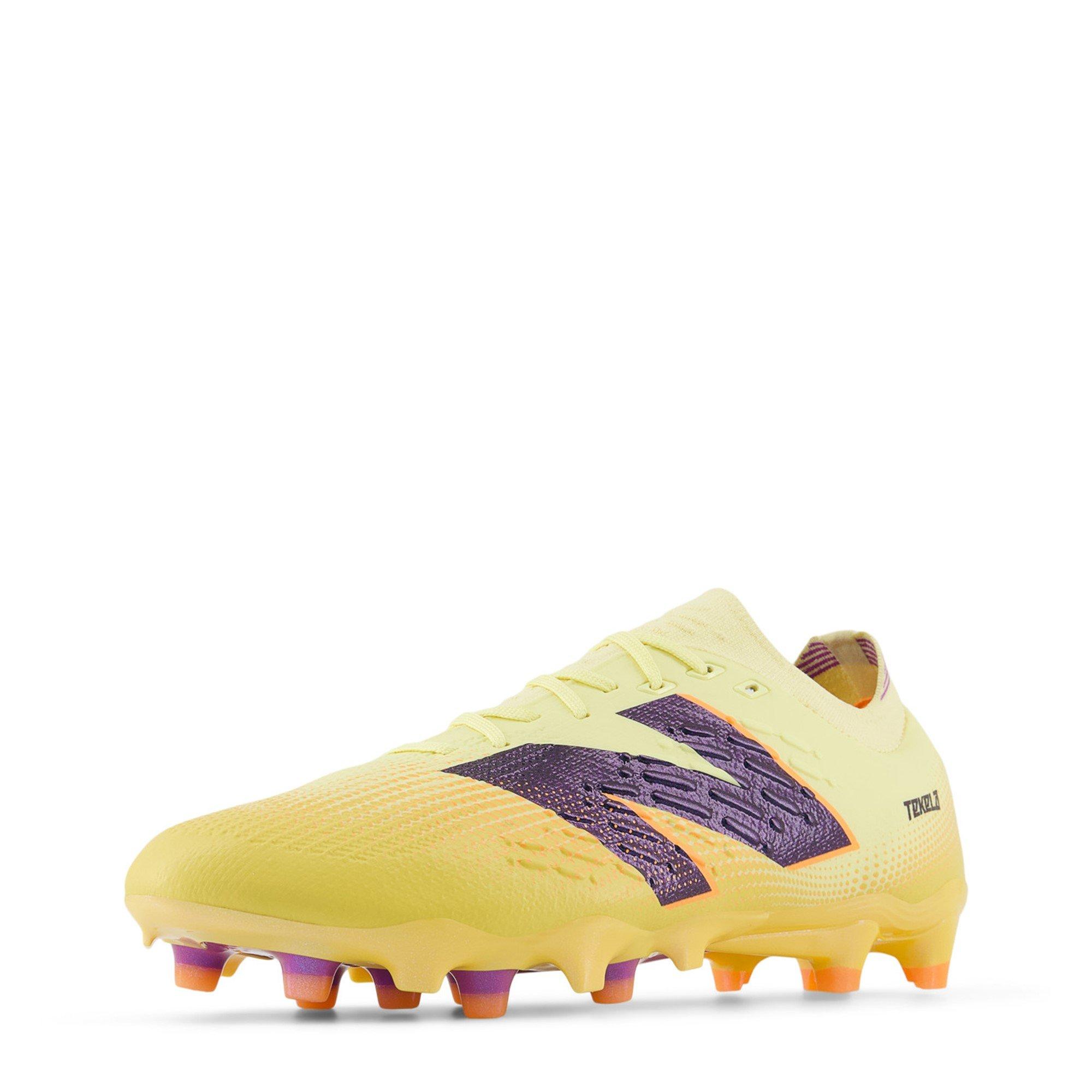 New Balance Tekela V4+ Firm Ground Football Boots Orange/Black