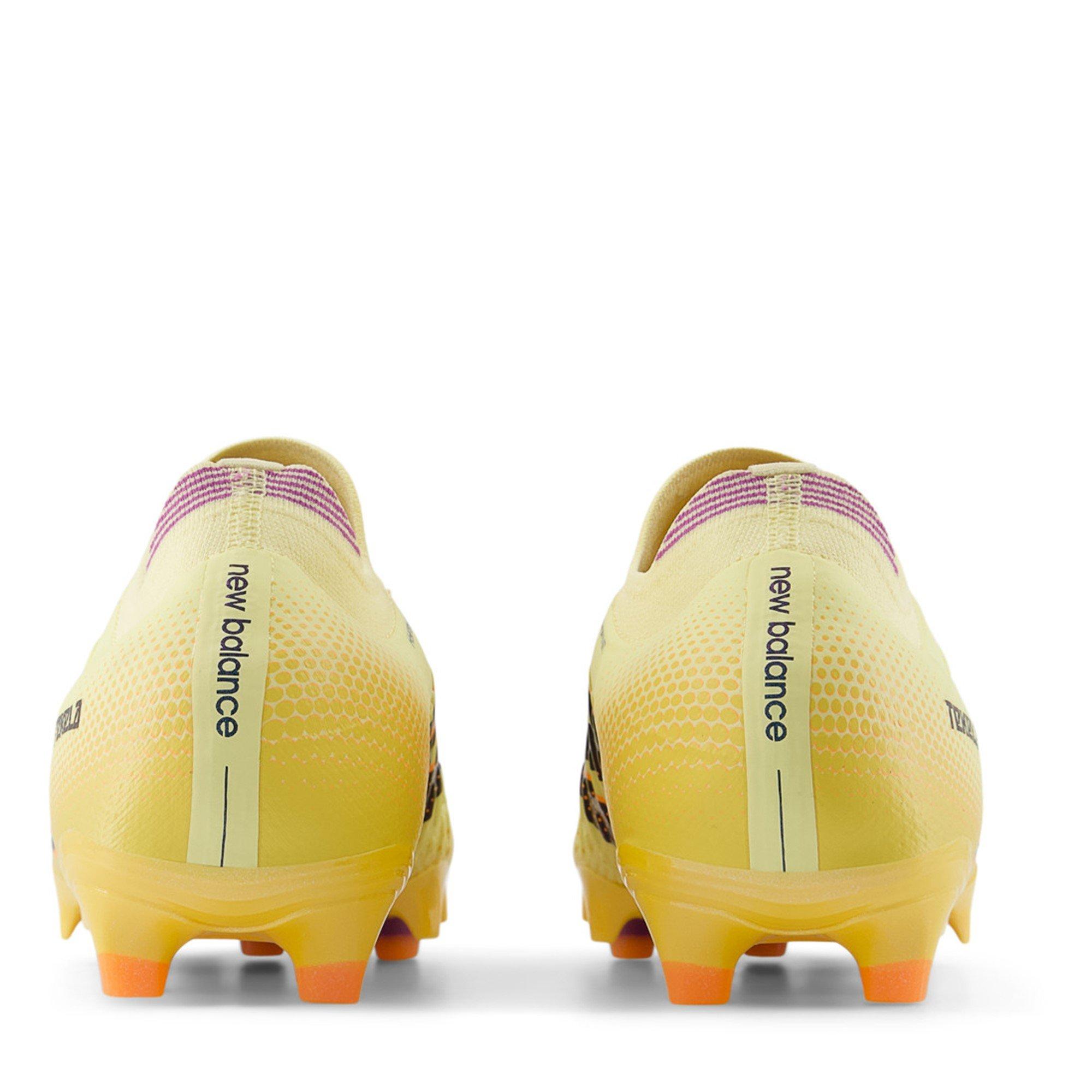 New Balance Tekela V4+ Firm Ground Football Boots Orange/Black