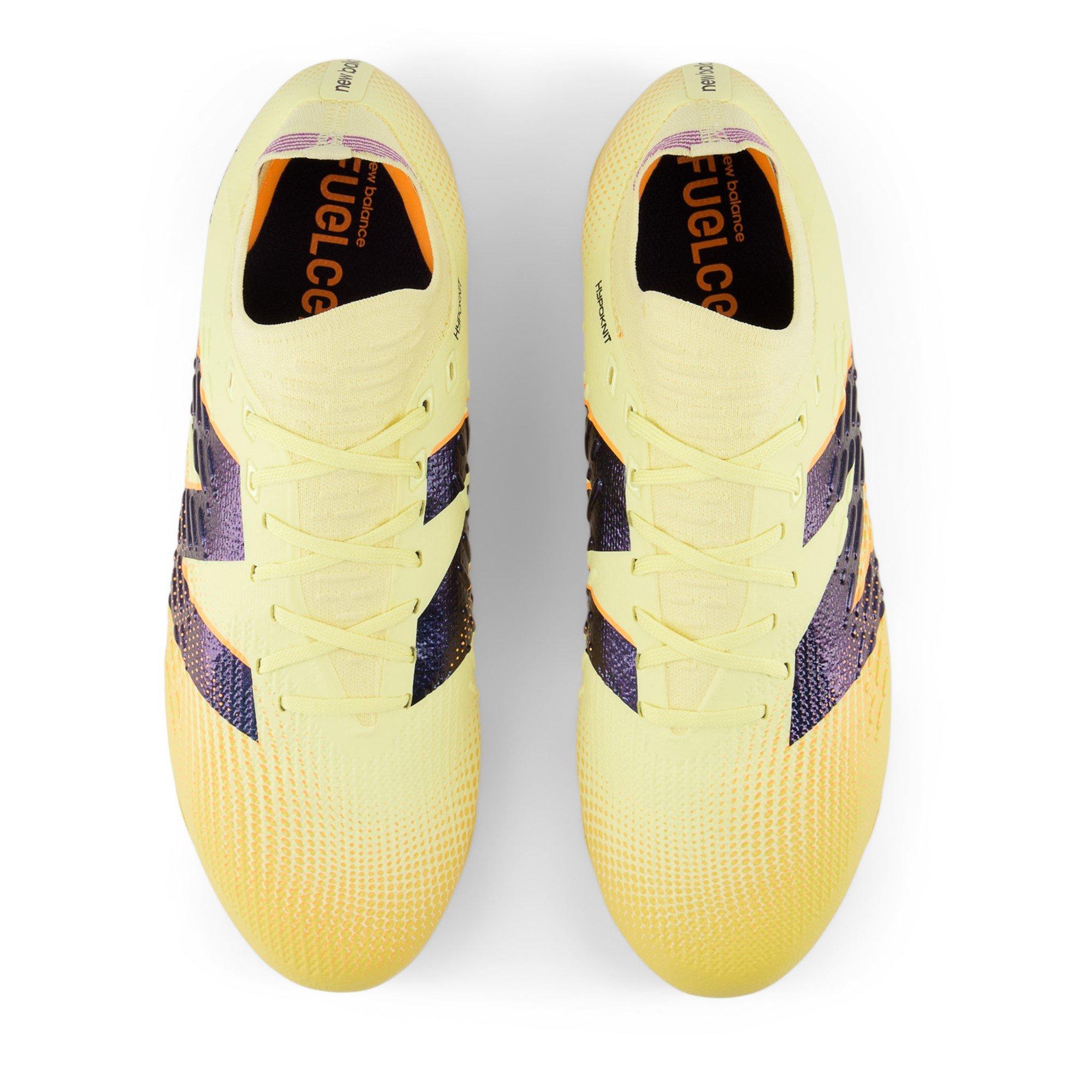 New Balance Tekela V4+ Firm Ground Football Boots Orange/Black