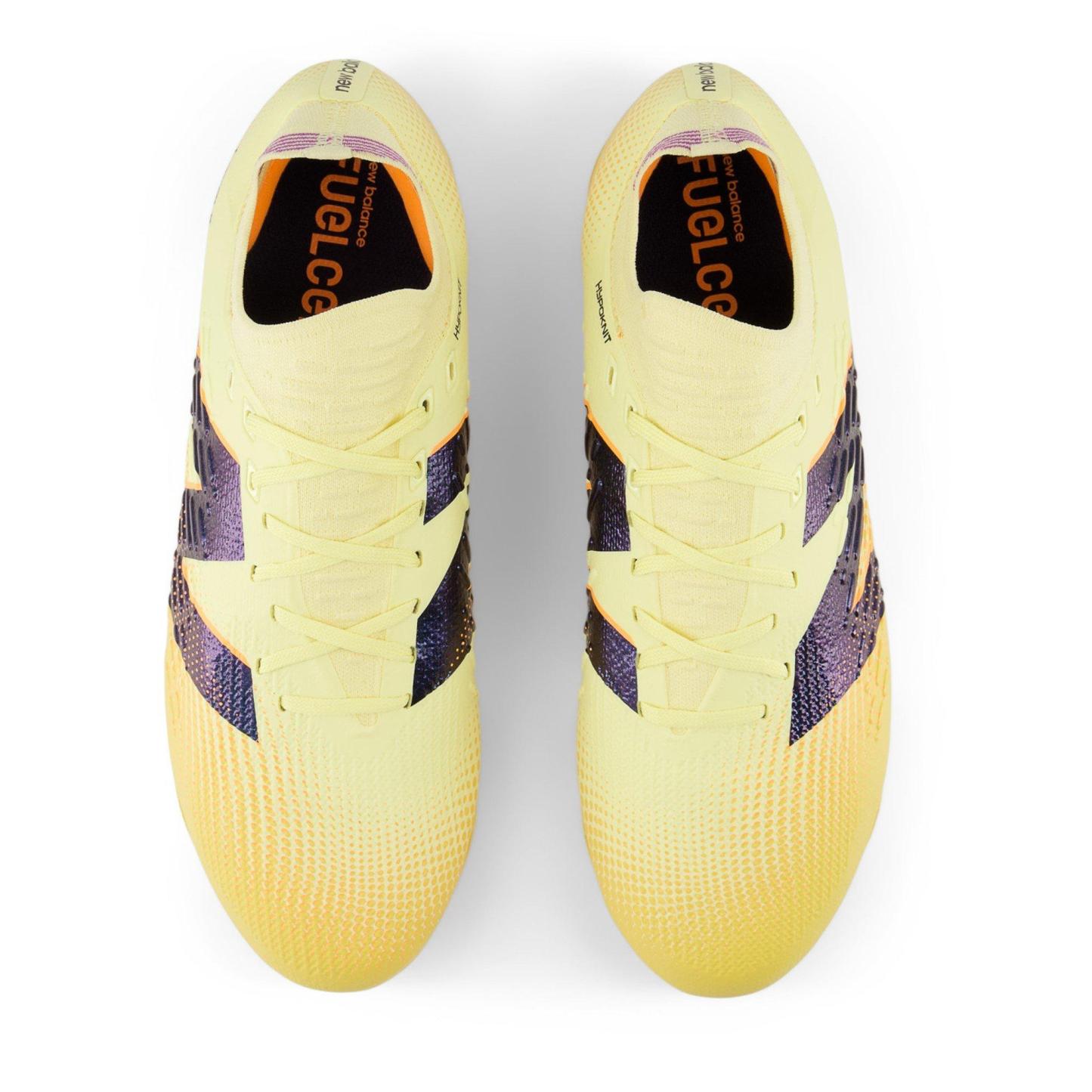 New Balance Tekela V4+ Firm Ground Football Boots Orange/Black