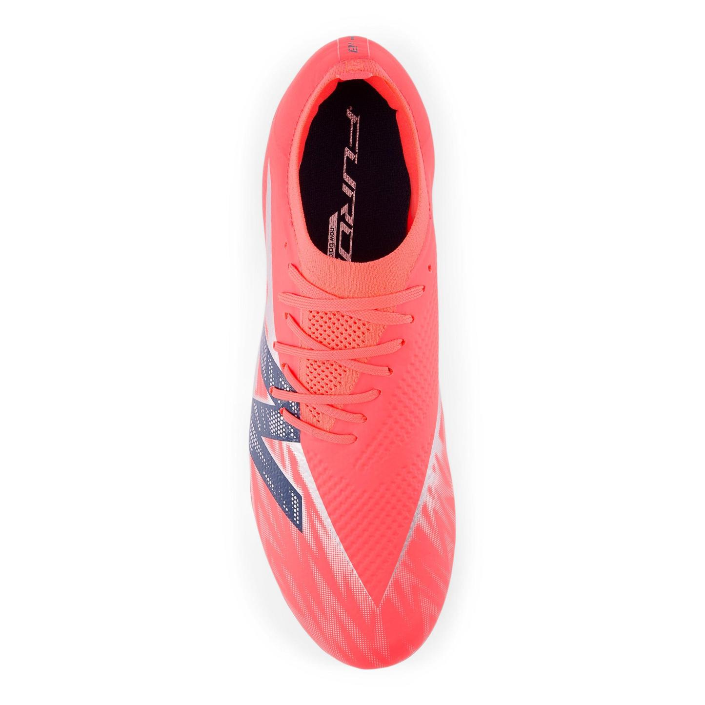 New Balance Furon Team V8 Adults Firm Ground Football Boots ENERGY RED