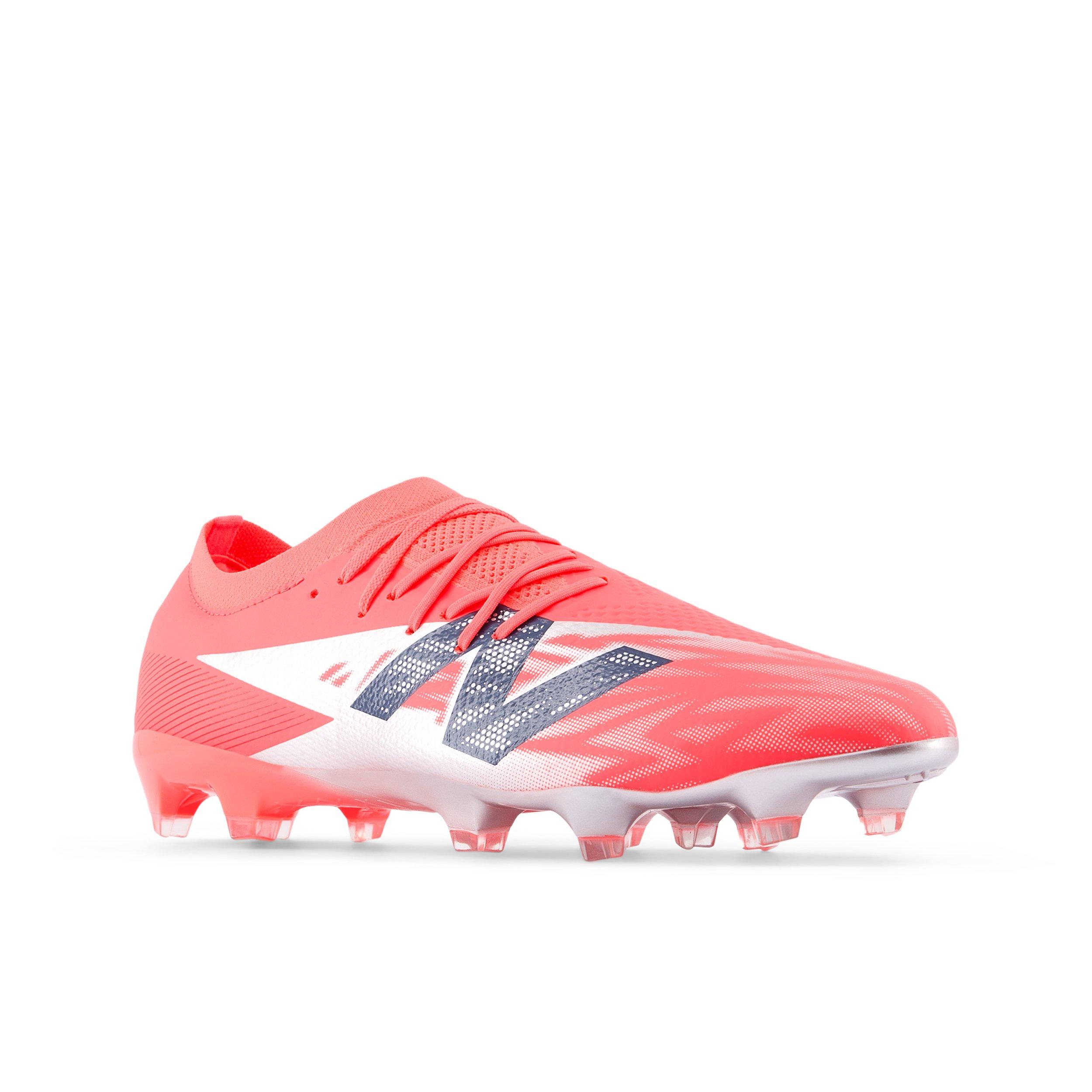 New Balance Furon Team V8 Adults Firm Ground Football Boots ENERGY RED