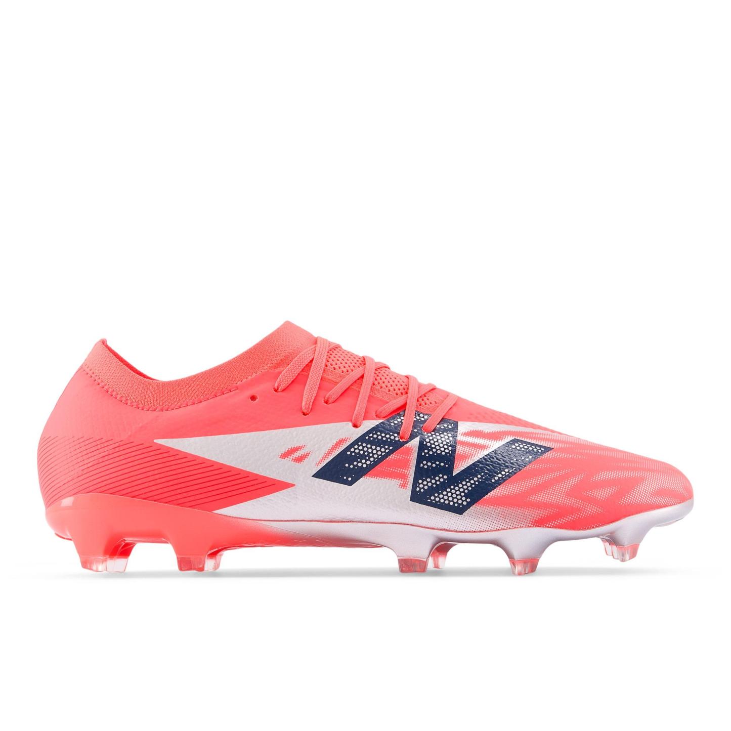 New Balance Furon Team V8 Adults Firm Ground Football Boots ENERGY RED